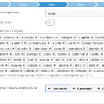 Liste de mots à enregistrer