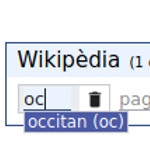 Choisir la langue de la Wikipédia