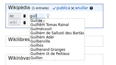 Choisir l'article